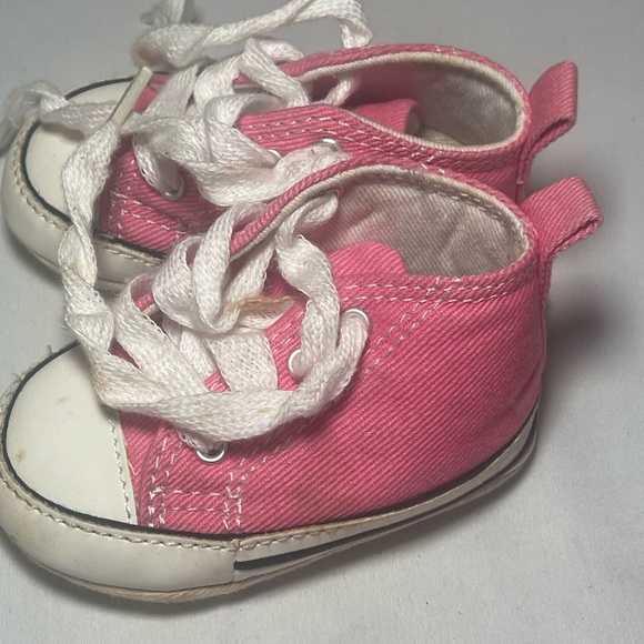 Baby Converse 1st Star Crib Shoe Size 1 - Picture 2 of 10